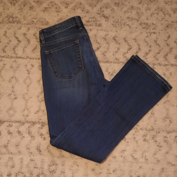 Ann Taylor Loft Curvy Bootcut Jeans - Picture 3 of 4